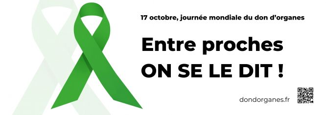 Manifestations pour la journée mondiale du don d'organes