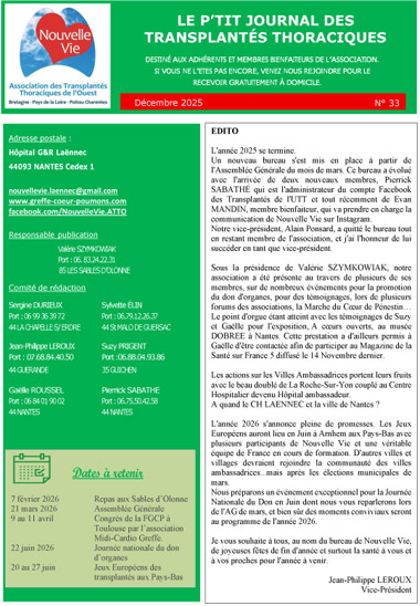 Le magazine de Nouvelle Vie ATTO